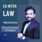 CA Inter Corporate & Other Laws | Practice Batch by CA Arjun Chhabra | For Jan 26 & May 26 Exams